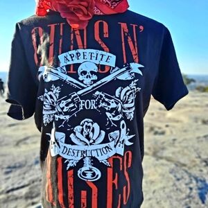 ❤️NEW!#Guns N' 🌹- t-shirt🎸#appetite #RocknRoll🤟💙🤟🏽✔️🎬💯